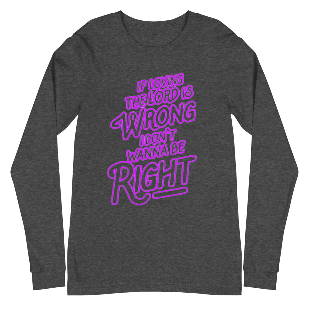 Unisex Long Sleeve Tee