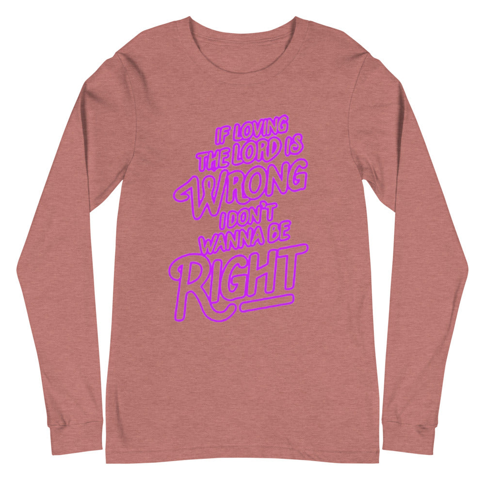 Unisex Long Sleeve Tee