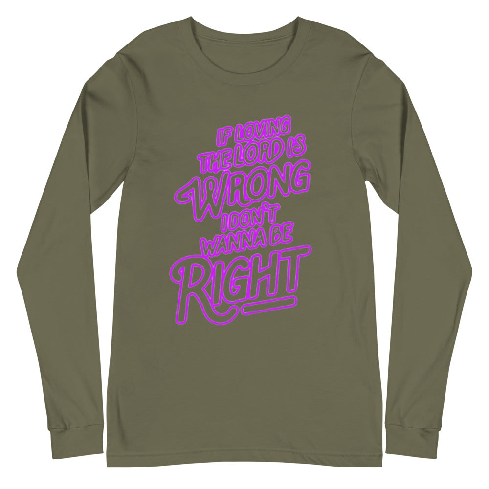 Unisex Long Sleeve Tee