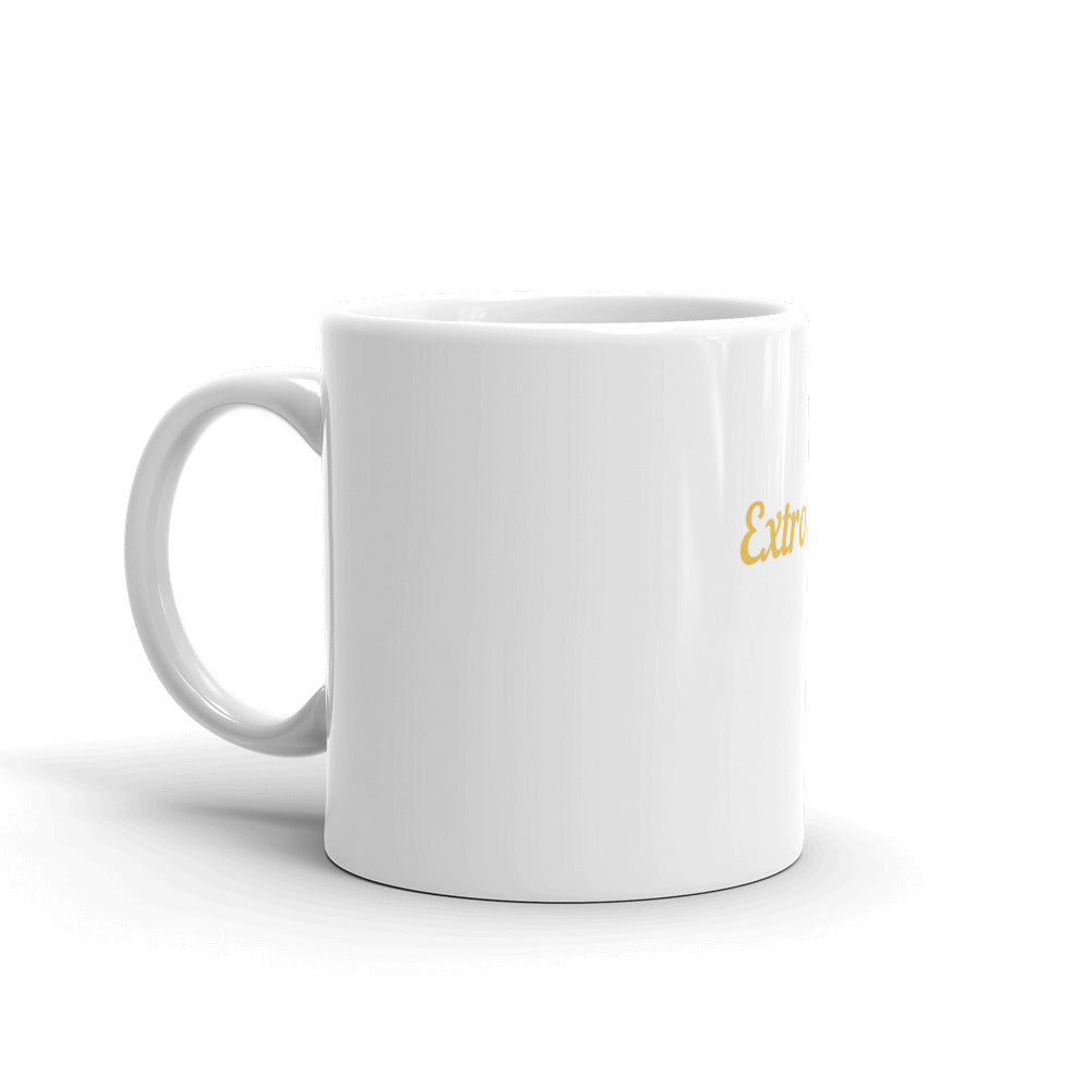 Extrovert White Glossy Mug