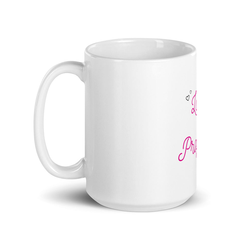 Land Property White Glossy Mug