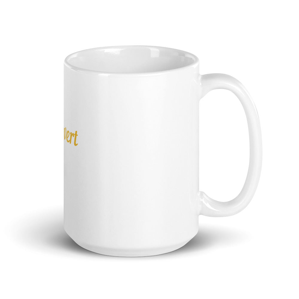 Extrovert White Glossy Mug